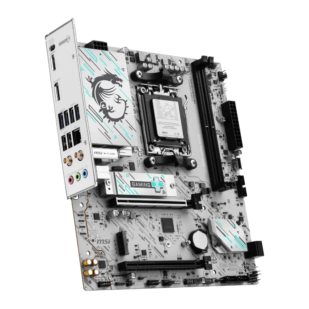 MSI Motherboard B840M Gaming Wifi6E DDR5 For AMD view 3